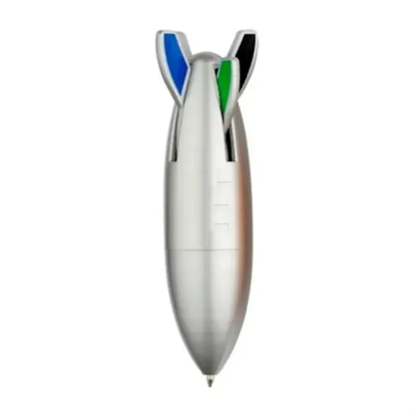 4 In 1 Abs Rocket Shape Ballpoint Pen