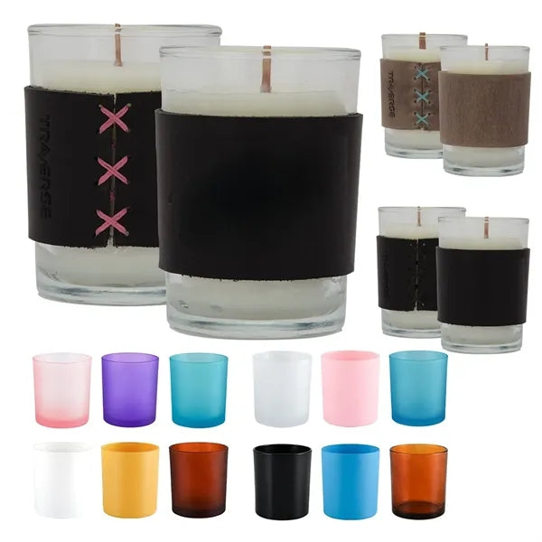 Soy Wax Transparent Scented Candle Smokeless for Home Use