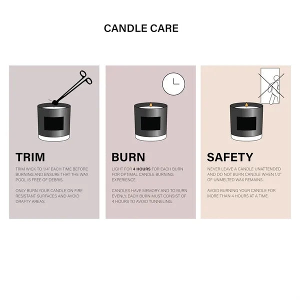 Soy Wax Transparent Scented Candle Smokeless for Home Use