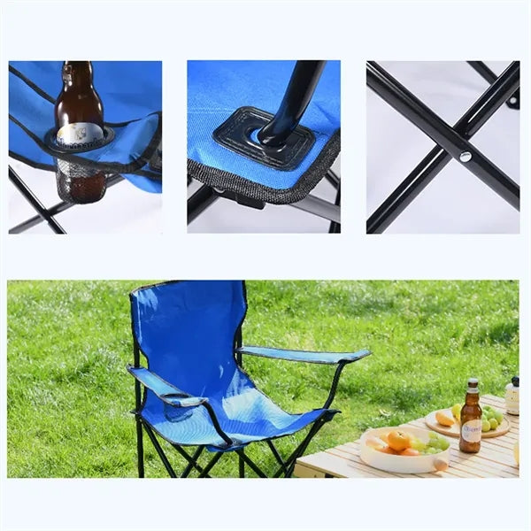 Folding camping chairs lightweight portable for beach lawn
