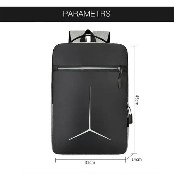 Oxford Fabric Computer Backpack with USB Charging
