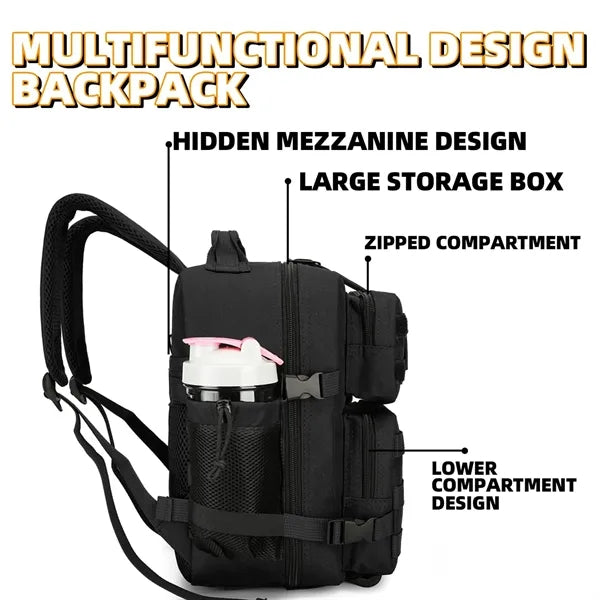 9L Mini Tactical Backpack for Outdoor Use