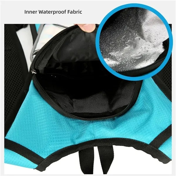 Lightweight Hydration Cycling Backpack with 2L Water