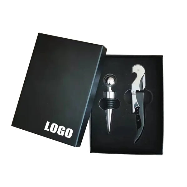2" 1 Wine Bottle Opener With Corkscrew And Wine Stopper