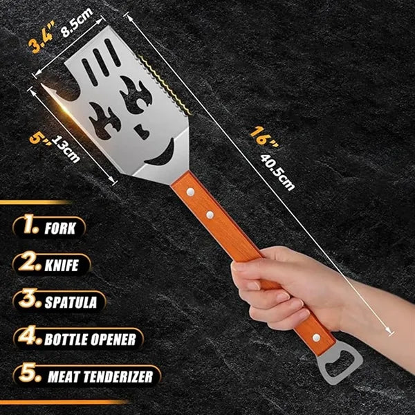 Multifunctional Outdoor Grilling Spatula Tool