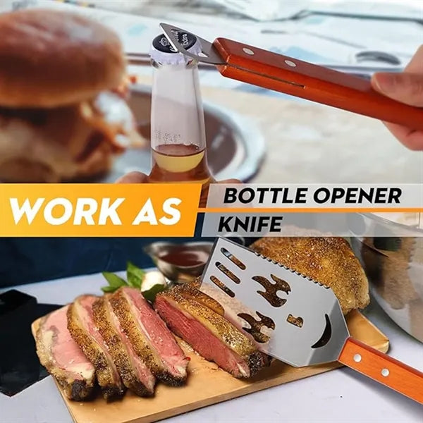 Multifunctional Outdoor Grilling Spatula Tool