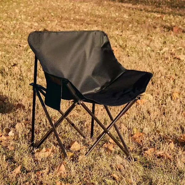 Portable folding camping chair oxford wide seat for outdoor