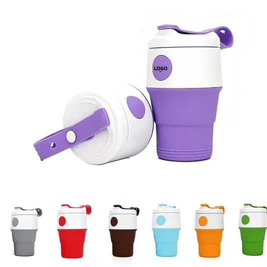 13 oz Collapsible Silicone Water Bottle