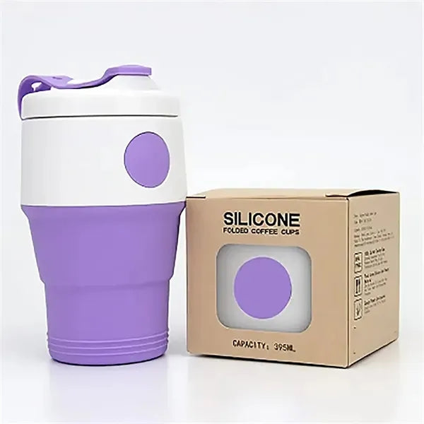13 oz Collapsible Silicone Water Bottle