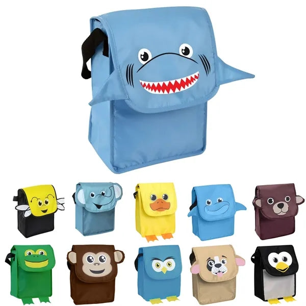 210D Polyester Animal Lunch Cooler Bag Outdoor Picnic
