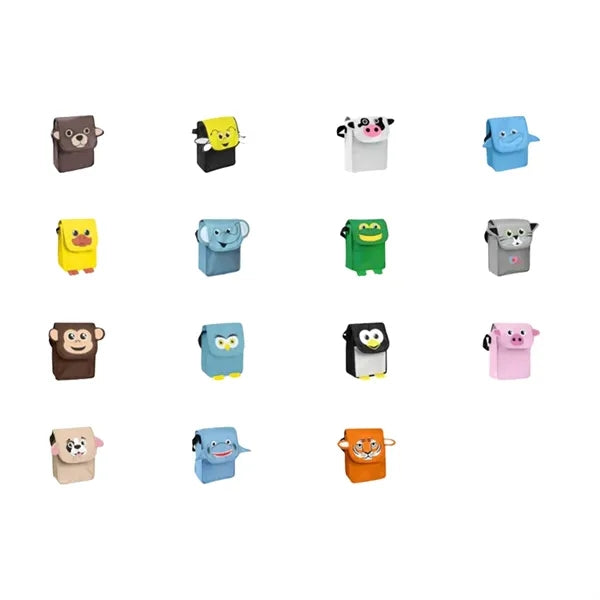 210D Polyester Animal Lunch Cooler Bag Outdoor Picnic
