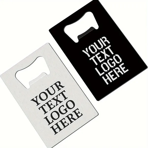 Engraved Credit Card Bottle Opener