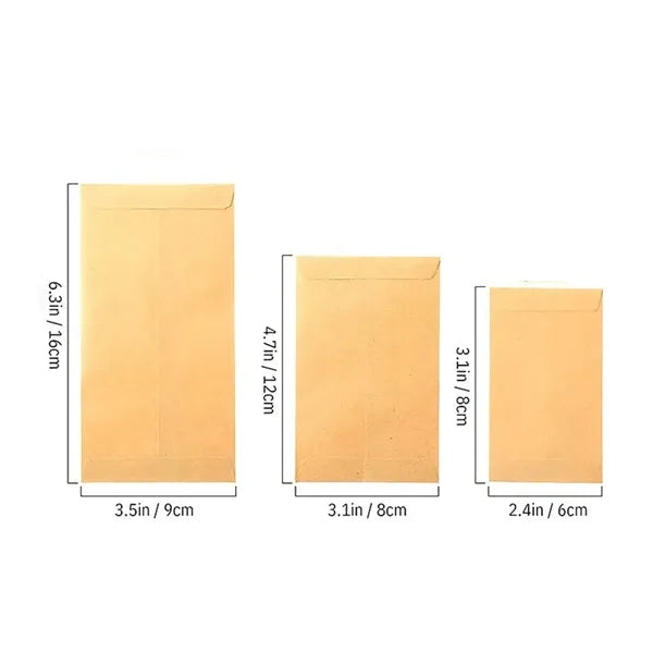 Brown Kraft Small Money Envelopes