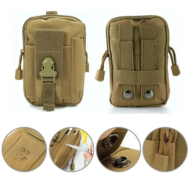 Tactical Waist EDC Molle Carrying Pouch Bag