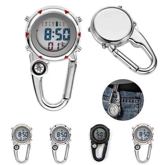 Clip On Digital Waterproof And Shockproof Watch