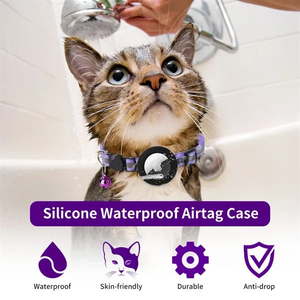 Reflective Breakaway Cat Collar Nylon Tracker-Ready Kitty