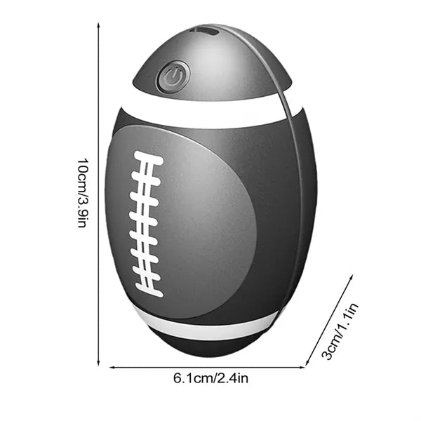 Rugby Shaped portable Hand Warmer Power Bank
