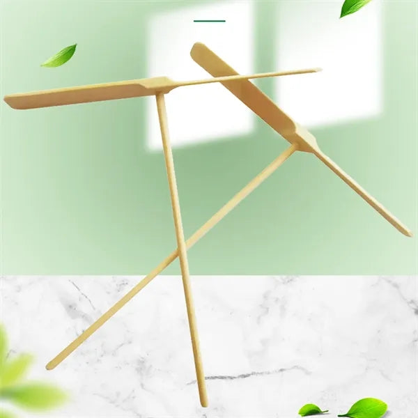 Bamboo Dragonfly Wood Propeller Toys