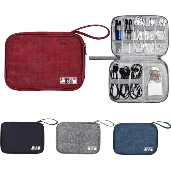Portable Waterproof Travel Cable Organizer Bag