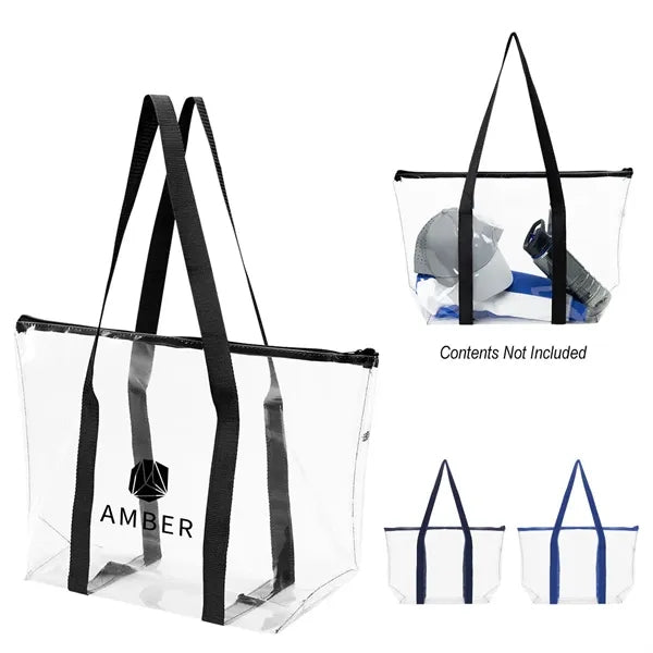 Clearvue EVA Zipper Tote