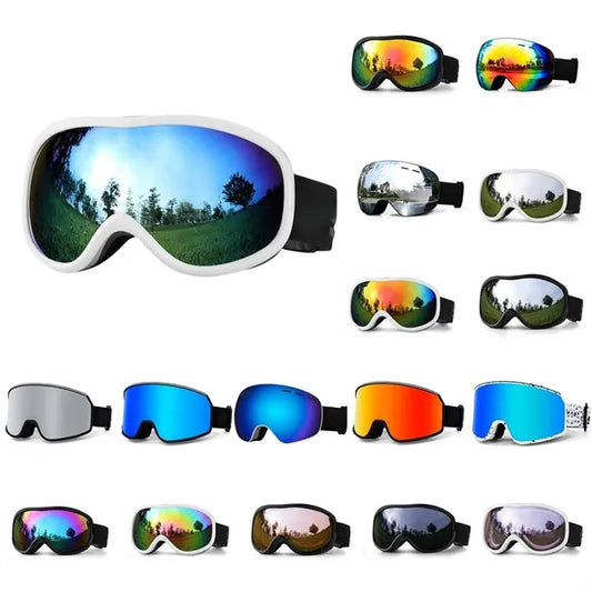 High Impact Anti-Fog Ski Goggles With UV Protection