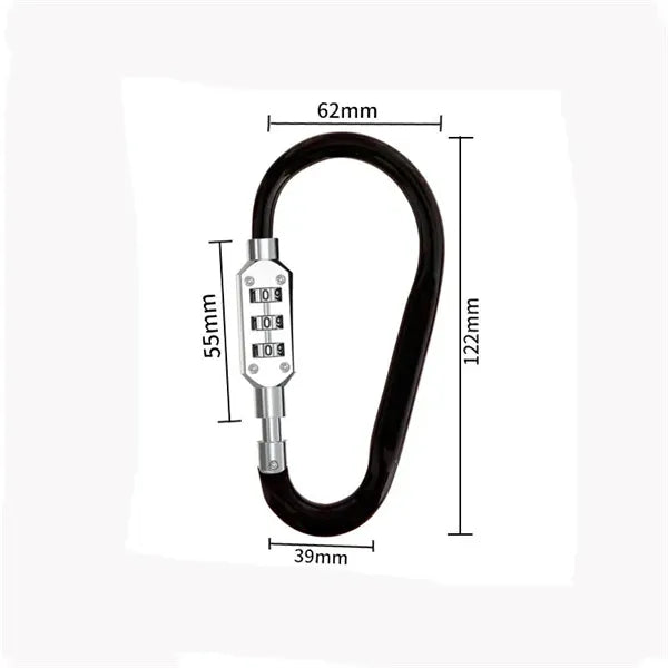 Securelink Large Carabiner Keychain