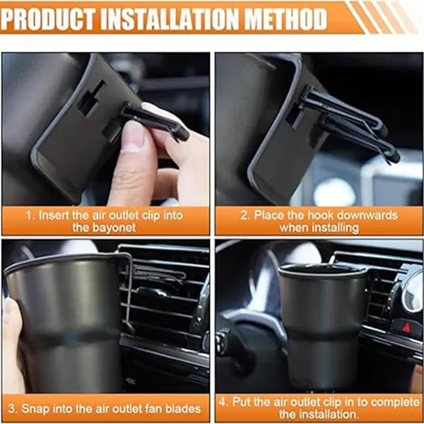 Versatile Car Cup Holder With Multi-Function