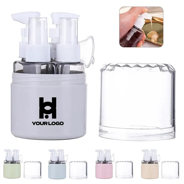 4 pack travel bottles for toiletries leak proof containers