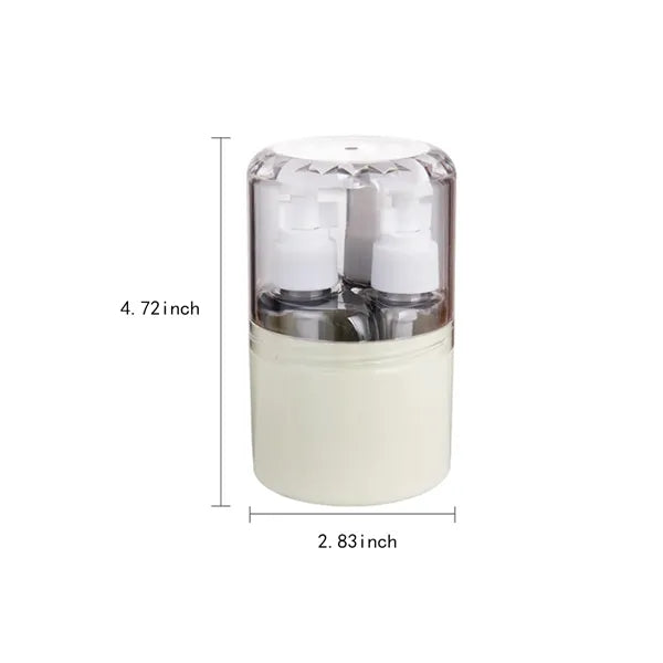 4 pack travel bottles for toiletries leak proof containers