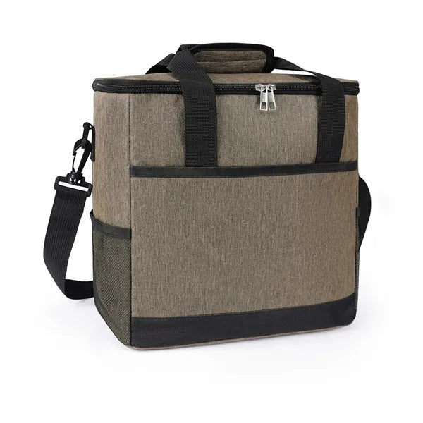 20-Can Cooler Bag with Front Pocket & Dual Carry Options