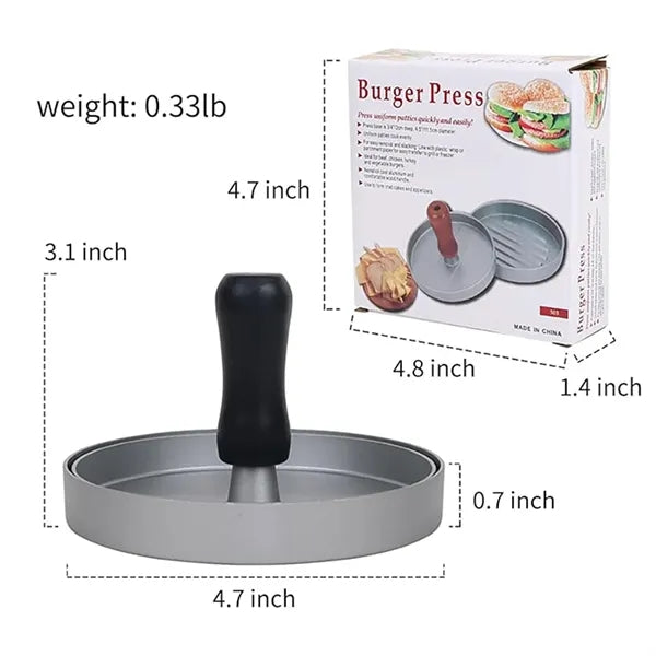 Versatile Non-Stick Hamburger Press Patty Maker With Handle