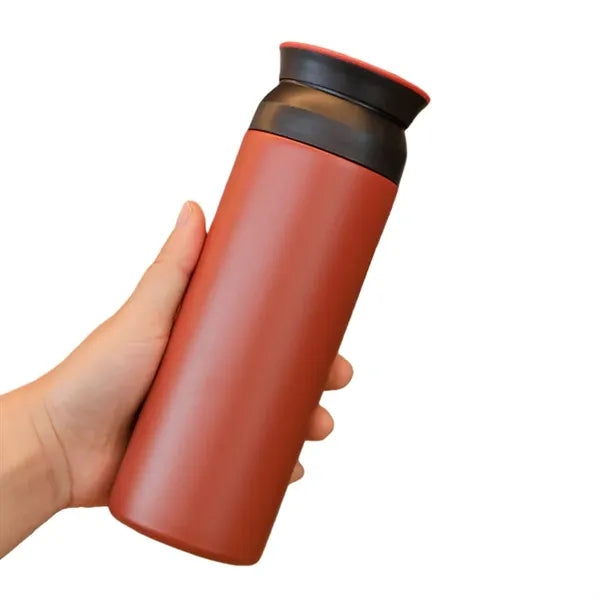 16 Oz Insulated Stainless Steel Slim Travel Tumbler