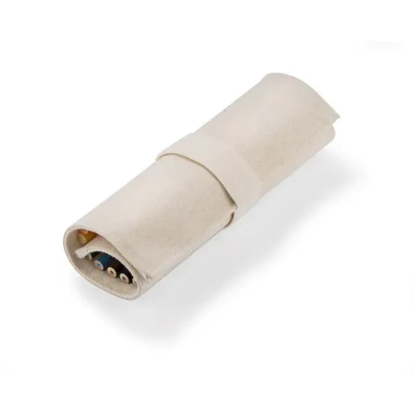 Canvas Roll-up Pencil Case