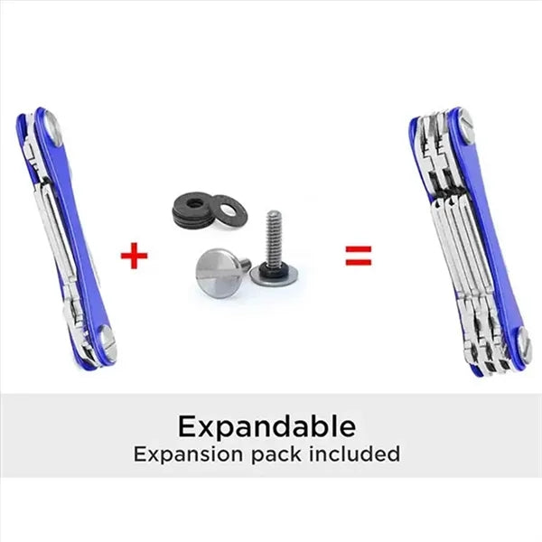 Compact Aluminum Key Organizer