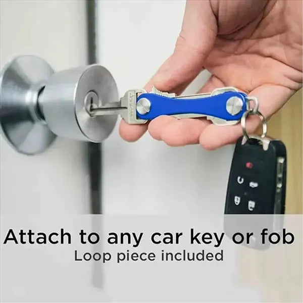 Compact Aluminum Key Organizer