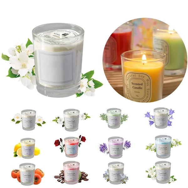 Natural Soy Wax-Scented Candles for Scented Aromatherapy