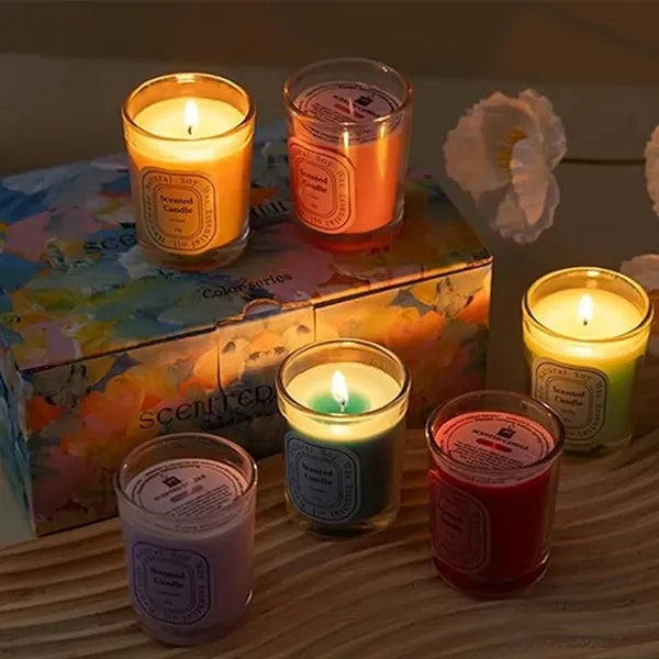Natural Soy Wax-Scented Candles for Scented Aromatherapy