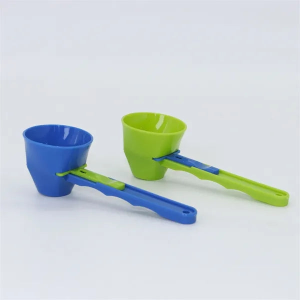 No Spill Measuring Spoon Funnel for Powders and Drinks