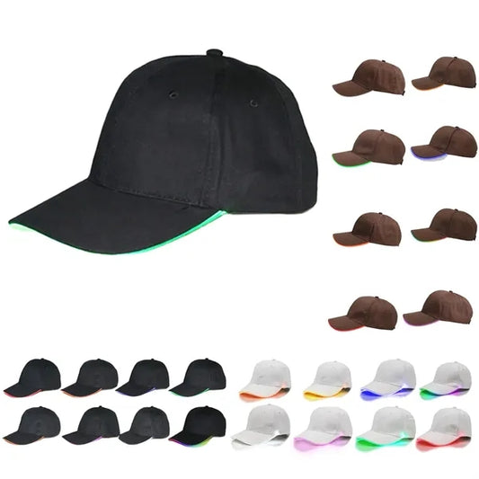 LED Hat Light Up Flash Baseball Cap for Festival Party