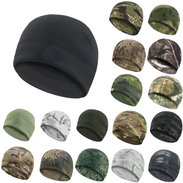 Cooling Skull Camo Liner Sweat Wicking Cap