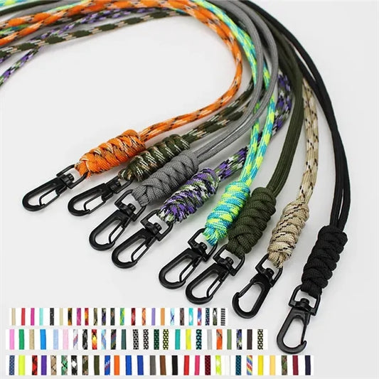 Personalization Braided Necklace Para--cord Lanyard