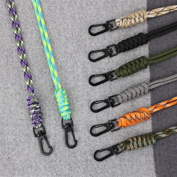 Personalization Braided Necklace Para--cord Lanyard