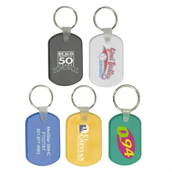PVC Key Tag 2"