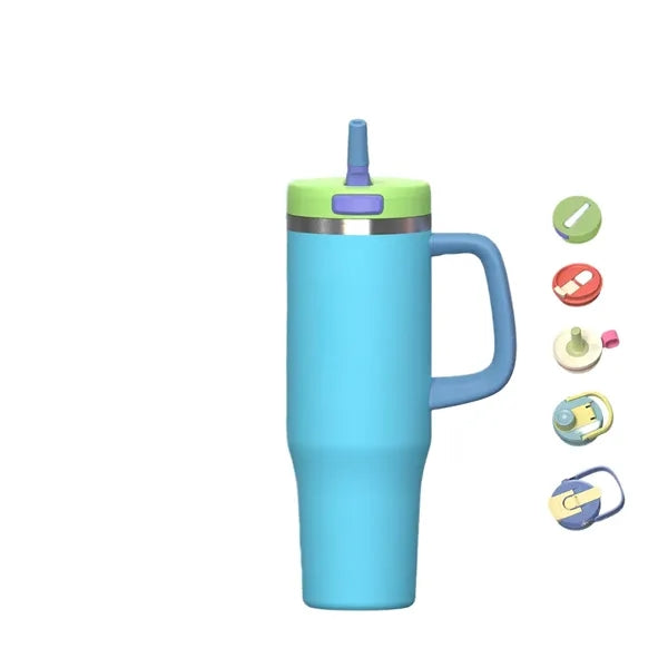 40 Oz Insulated Stainless Steel Tumbler With Handle