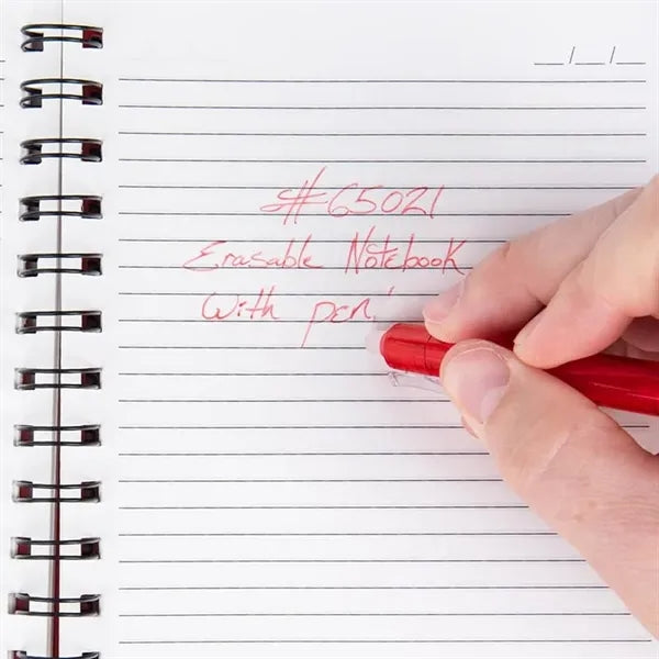 Spiral Notebook With Erasable Pen