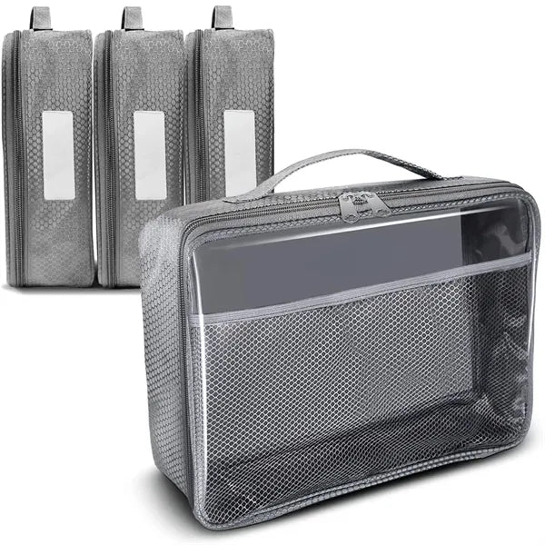 Clear Storage Organizer Bag With Zipper For Cosmetics Toys