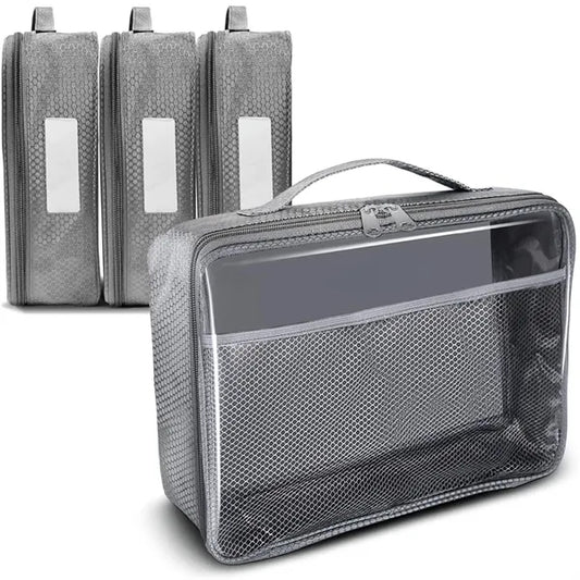 Clear Storage Organizer Bag With Zipper For Cosmetics Toys