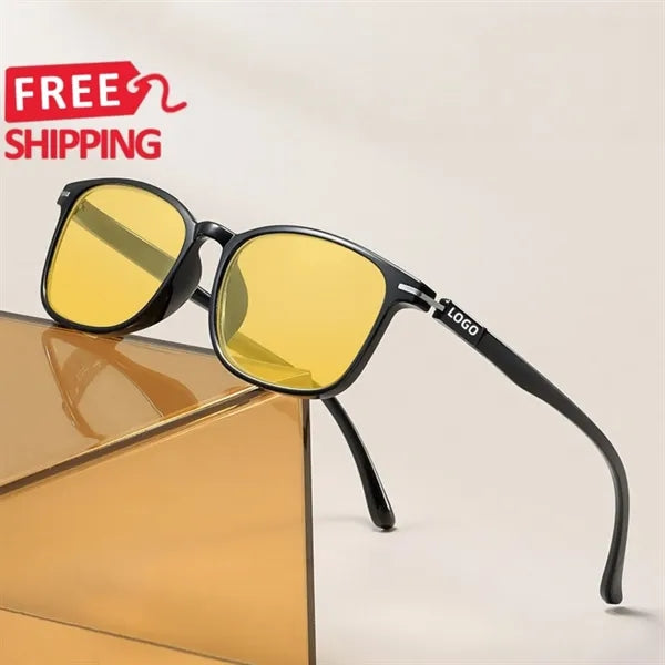 Lightweight TR90 Night Vision Blue Light Glasses