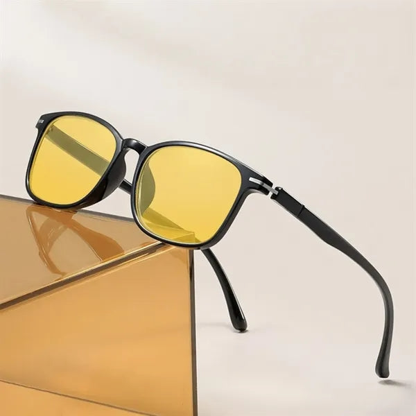 Lightweight TR90 Night Vision Blue Light Glasses