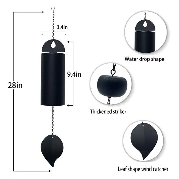 Outdoor Vintage Bell Wind Chimes for Yard